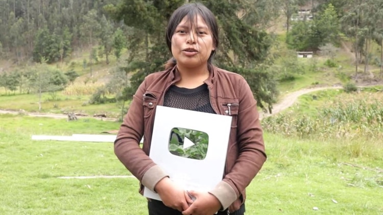 El sueño de Nancy Risol es ser actriz y estar frente a la cámara (Foto: YouTube)