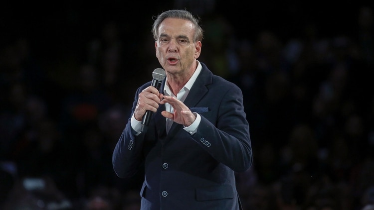 El candidato a vicepresidente Miguel Angel Pichetto