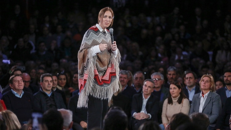 La gobernadora bonaerense María Eugenia Vidal