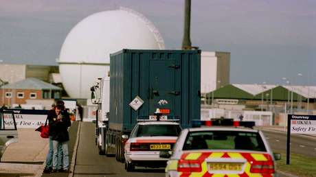 Planta nuclear de Dounreay, Escocia, Reino Unido.