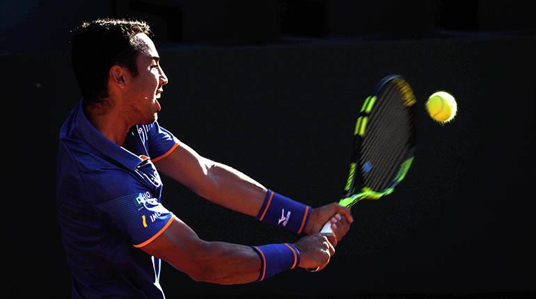 Hugo Dellien, tenista boliviano. | AFP