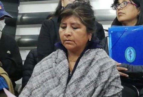 La representante de los pacientes con Cáncer, Rosario Calle. Foto: Archivo-La Razón