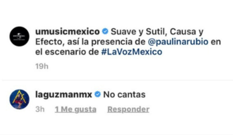 Alejandra Guzmán dijo a Paulina que no canta (Captura de pantalla)