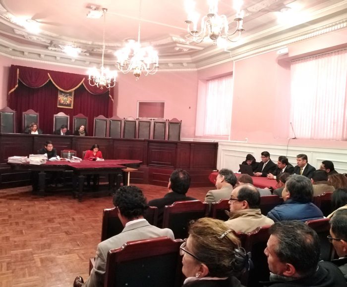 ESCENAS DEL JUICIO  ORAL, AYER.