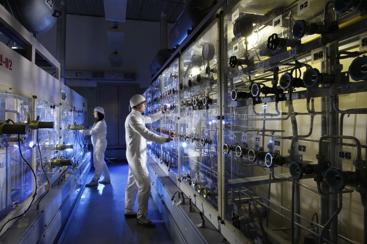 Instalaciones parte del complejo nuclear en Mayak, en una foto de 2010 (www.po-mayak.ru)