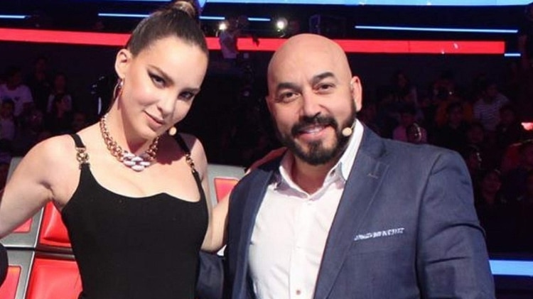 Belinda y Lupillo Rivera trabajaron juntos, como coaches de La Voz (Foto: Especial)