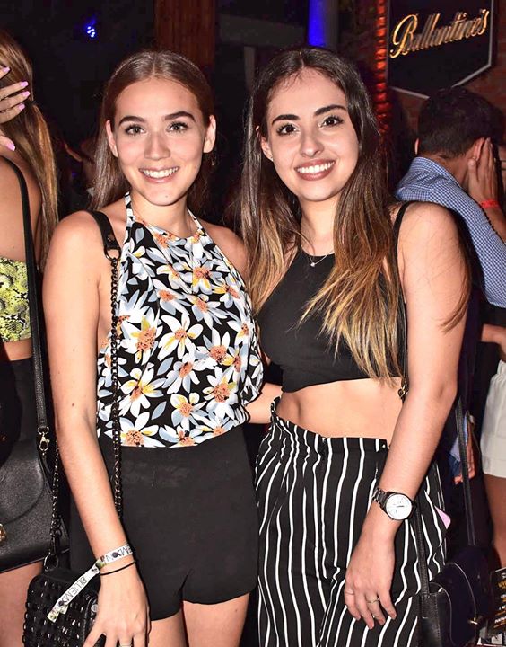 Bruna Feeney y Luciana Flores. Carolina Rueda, Camila Suárez y Camila Sadud. María Victoria…