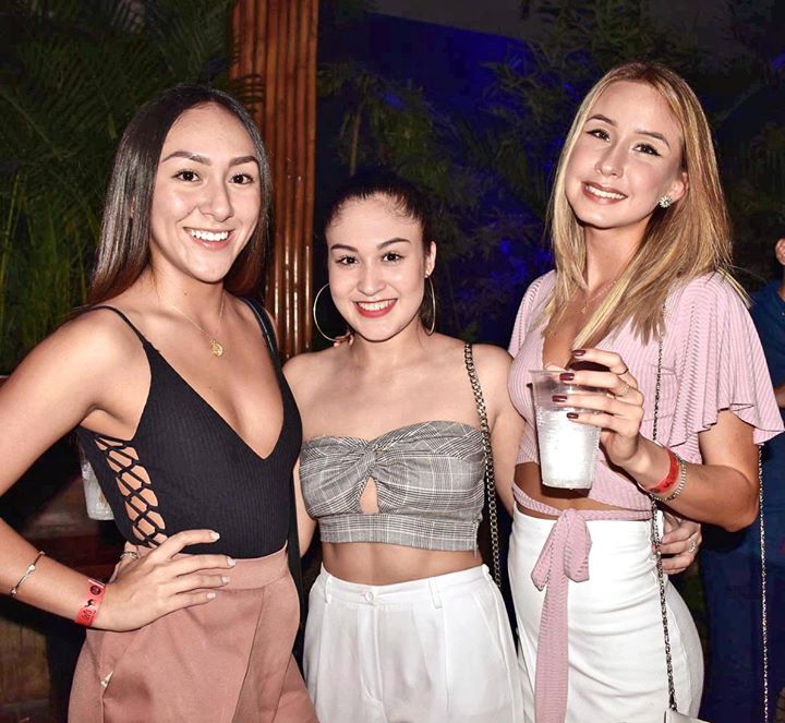 Bruna Feeney y Luciana Flores. Carolina Rueda, Camila Suárez y Camila Sadud. María Victoria…