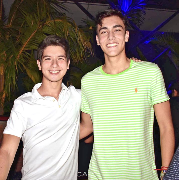 Bruna Feeney y Luciana Flores. Carolina Rueda, Camila Suárez y Camila Sadud. María Victoria…