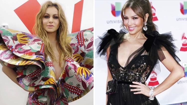 Paulina Rubio y Thalía han crecido juntas frente a las cámaras, y demostraron compañerismo en los peores momentos (Foto: Instagram)