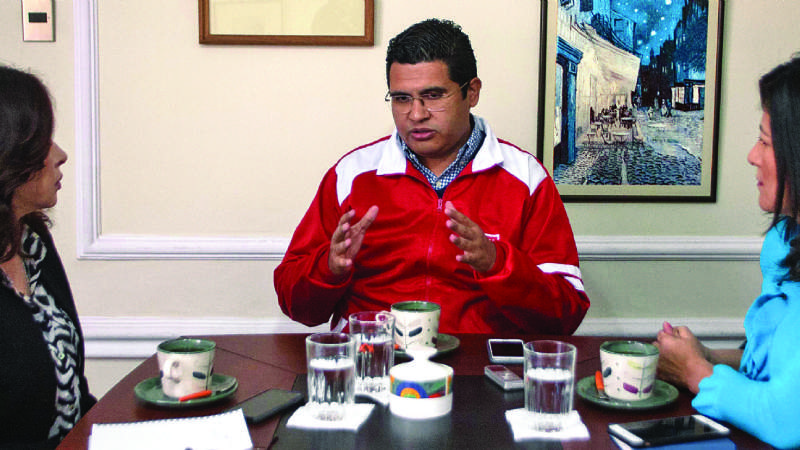 Vladimir Peña: “Cuando Evo crece, Mesa decrece y viceversa; nosotros no perjudicamos”