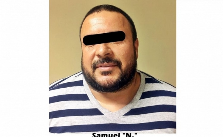 Samuel “N”,  alias “El Tío Sam ” o “El Sam” ,  líder de la célula criminal “Los Dámaso”  (Foto: Especial)