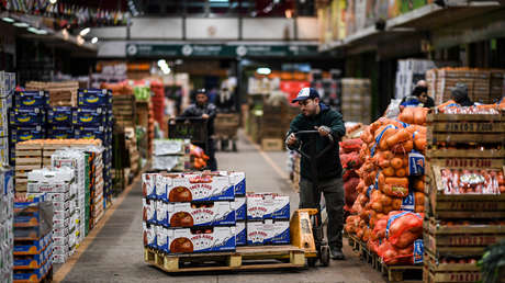 Central Market in Tapiales, greater Buenos Aires, Argentina, on August 8, 2019.