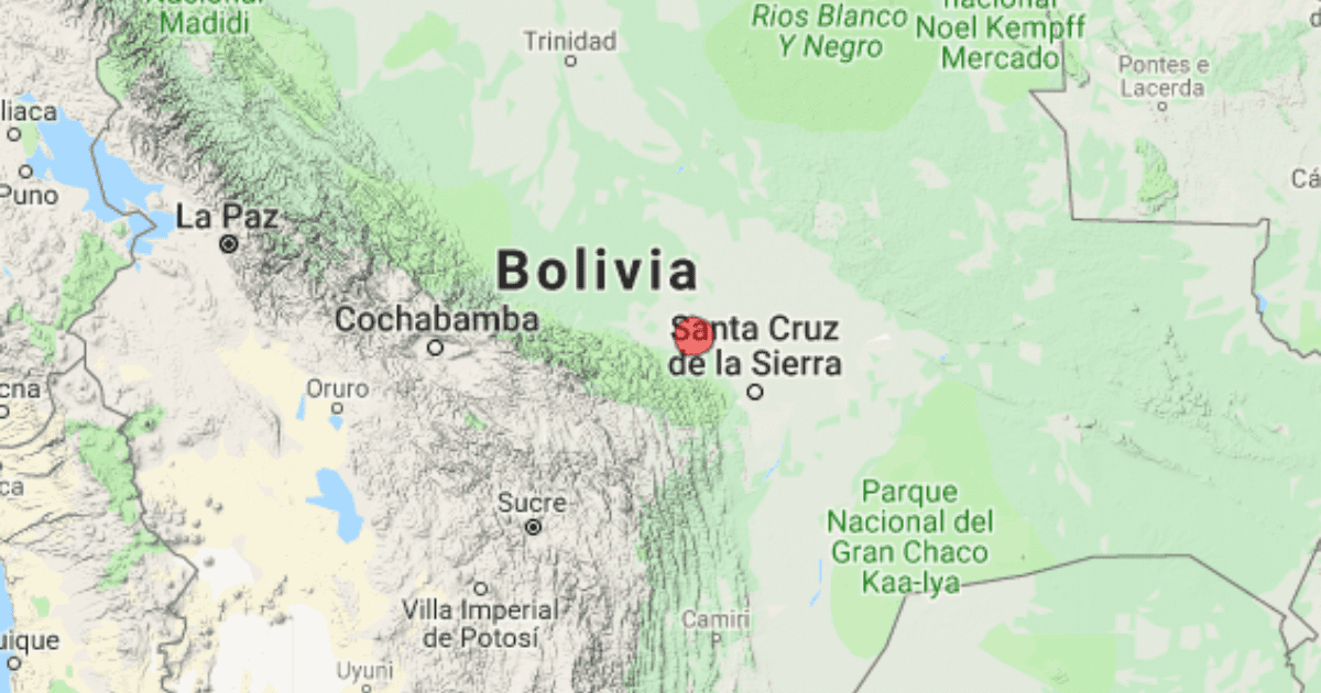 Observatorio Reporta Un Sismo De Grados En La Provincia Ichilo Eju Tv