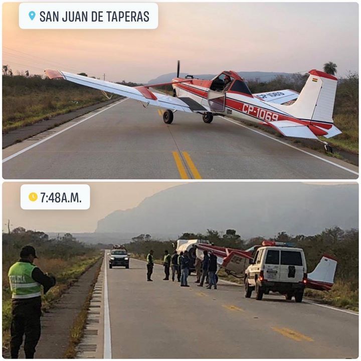 Comenzó el ataque aéreo al fuego #PeriodismoSomosTodos #ElDesayuno Gracias a la empresa AgroSpray, con…