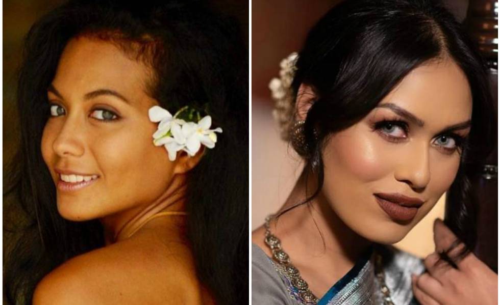 Miss Inglaterra y Miss Francia 2019