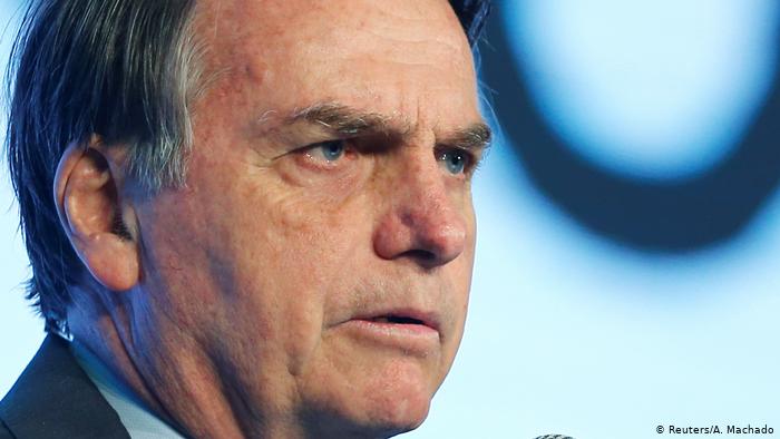 Brasilien PrÃ¤sident Jair Bolsonaro (Reuters/A. Machado)