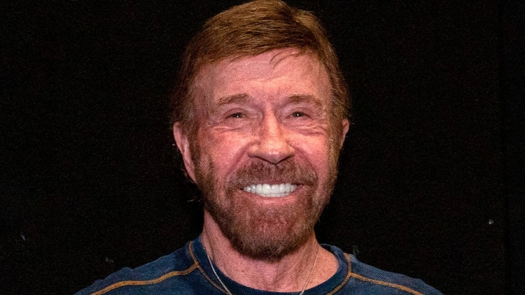 Chuck Norris a los 79 años en el Supernova Comic Con, The Sydney Showground, Australia, en 2018(Shutterstock)