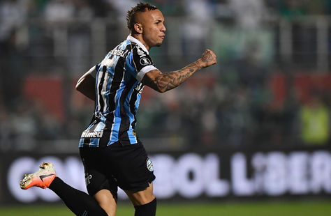 La gran estrella de Gremio, Everton.