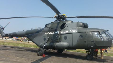 Una de las aeronaves que envió el Gobierno de Perú al país para combatir los incendios.