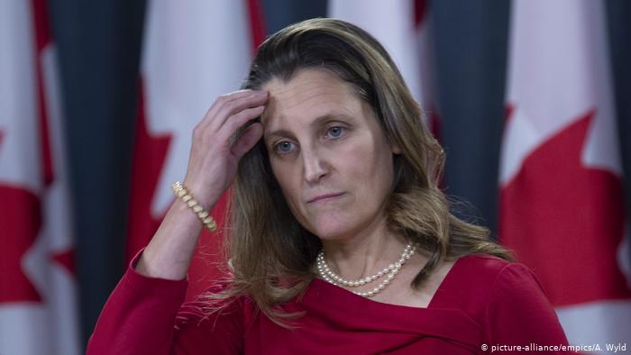 Chrystia Freeland (picture-alliance/empics/A. Wyld)