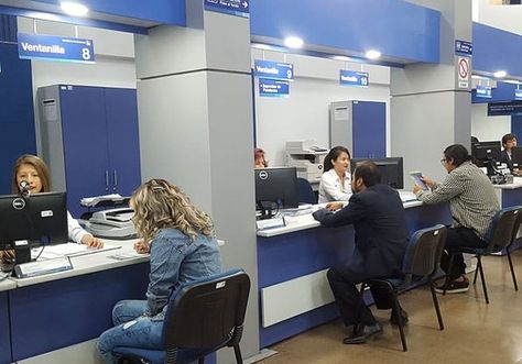 Una oficina del Servicio de Impuestos Internos (SIN).