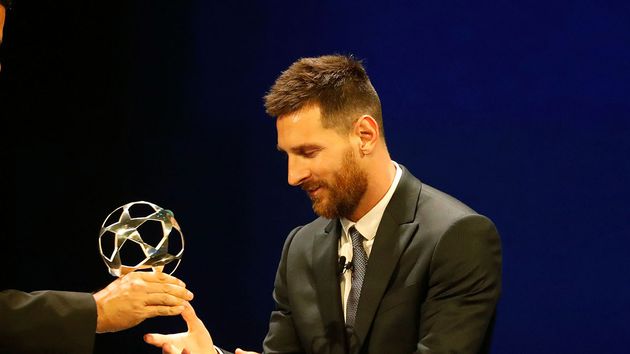 Messi elegido mejor delantero de la temporada 2018/19 de la UEFA Champions League