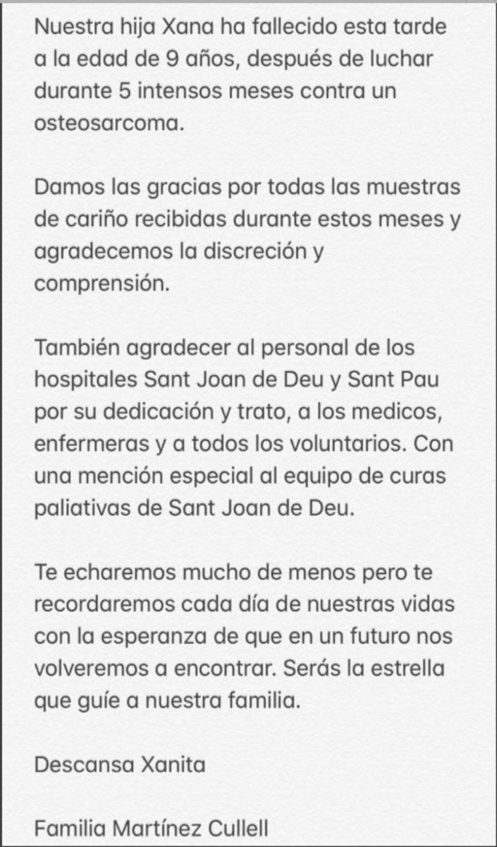 La carta de Luis Enrique