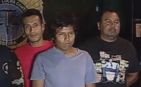 Las tres personas que recuperaron su libertad tras permanecer casi 24 horas aprehendidos por el delito de incendio