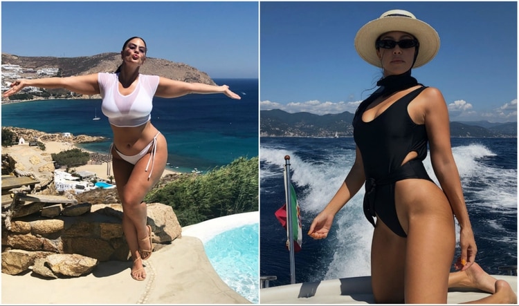 Ashley Graham y Kourtney Kardashia han mostrado imágenes sin retoque (Instagram)
