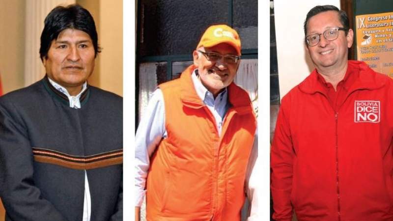 Si hoy fueran las elecciones: Mesa gana en ciudades y Evo en provincias