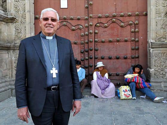 Monseñor lamenta guerra sucia y estrategia penosa contra Evo Morales El arzobispo de Sucre,…
