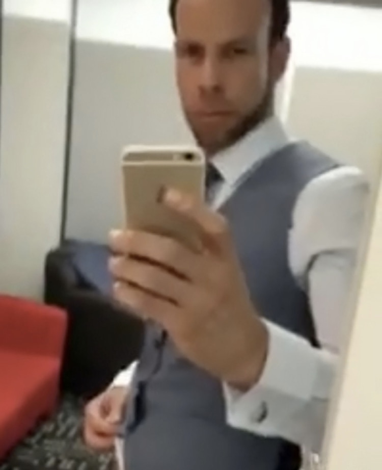 Una de las escenas del polémico video de Zague