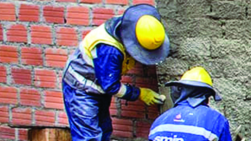 La Alcaldía mejora centro de salud de Chasquipampa