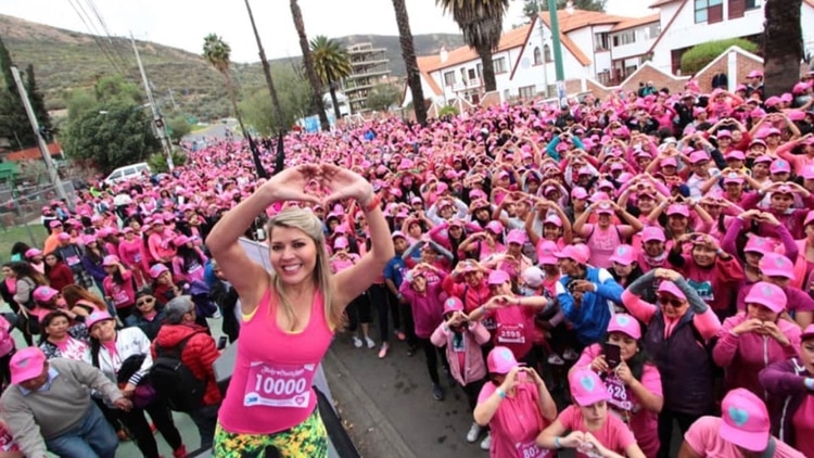 Marycruz Ribera, en una de sus actividades con el programa Yo Soy Mi Primer Amor, que ahora es investigado