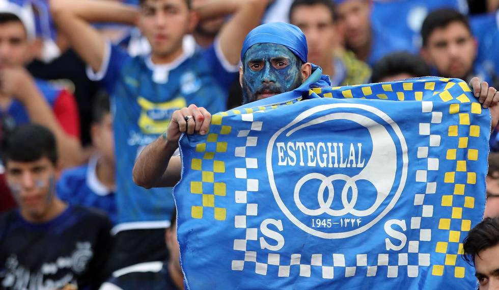 AficiÃ³n del Esteghlal, en una imagen de archivo.