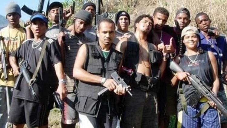 Miembros del PCC, surgido en Sao Paulo