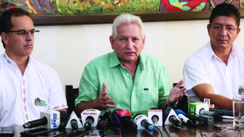 Efeméride cruceña con luto, Fexpo deslucida y una caravana en camino