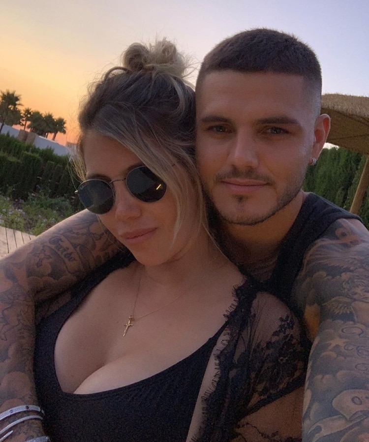 Mauro Icardi y Wanda Nara son pareja y socios