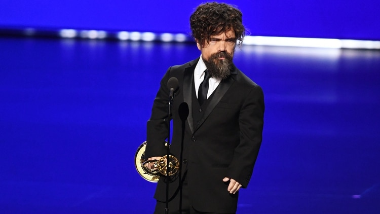 Peter Dinklage en los premios Emmy (Kevin Winter/Getty Images/AFP)