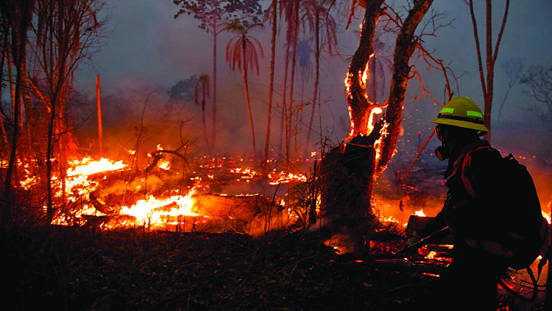 El 44% de Santa Cruz sigue en riesgo extremo por incendios