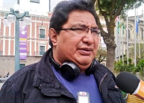 Amilcar Barral anuncia su renuncia a UN. Foto: Armin Copa