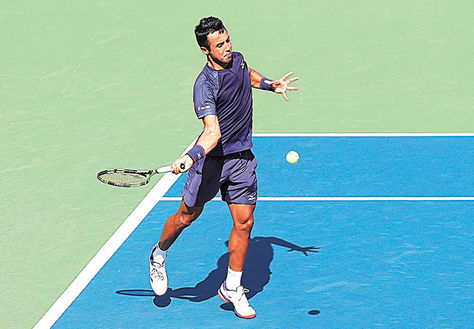 Dellien en un certamen pasado. Foto: AFP