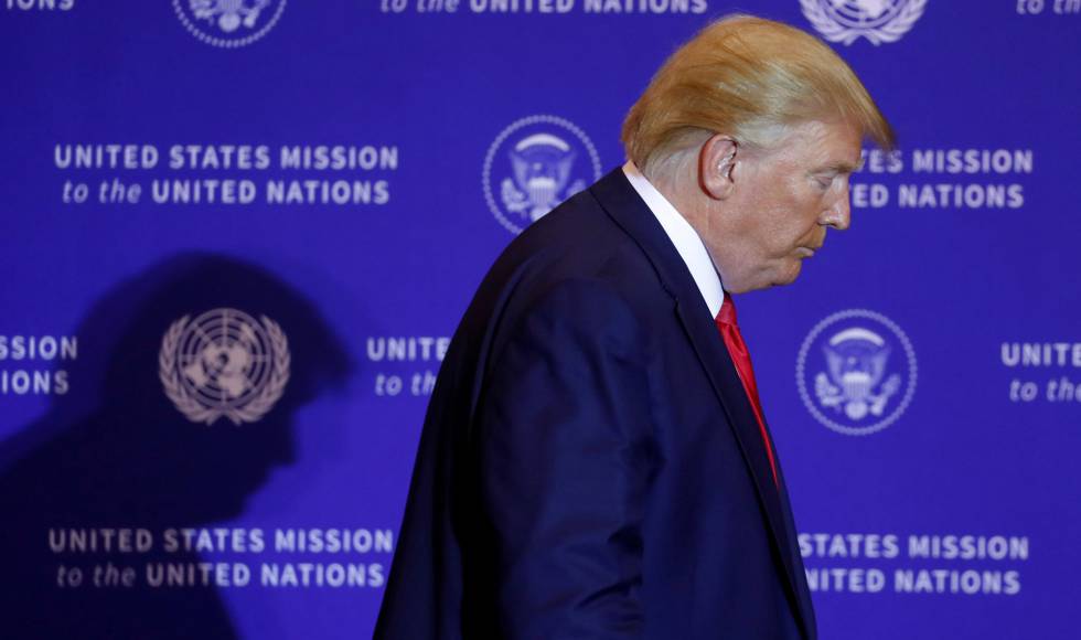 El presidente de EE UU, Donald Trump.