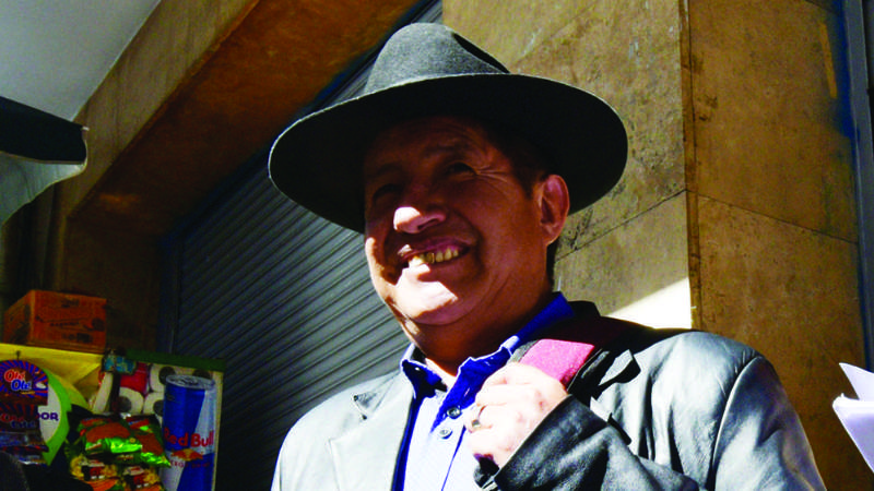 Quispe dice que no es "maraco ni mostrenco" como Mesa
