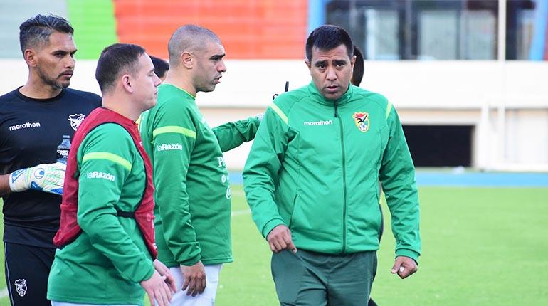 César Farías, entrenador de la selección nacional. | Carlos López