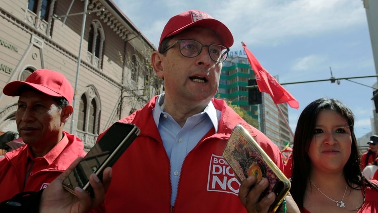 Oscar Ortiz Antelo, candidato presidencial por el partido
