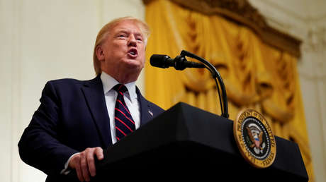 El presidente de EE.UU., Donald Trump, en Washington, el 27 de septiembre de 2019