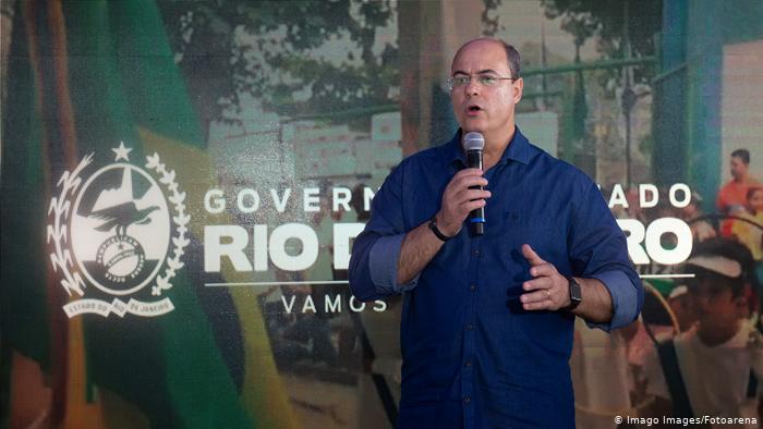 Rio de Janeiro Rock in Rio Wilson Witzel PK (Imago Images/Fotoarena)
