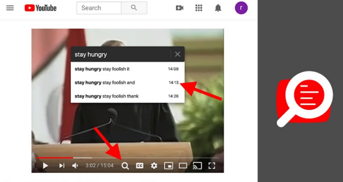 búsqueda de Youtube